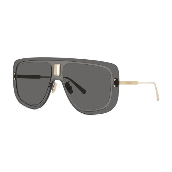 NEW AUTHENTIC DIOR SUNGLASSES ULTRADIOR MU B0A0 Gold/Grey - Picture 1 of 3